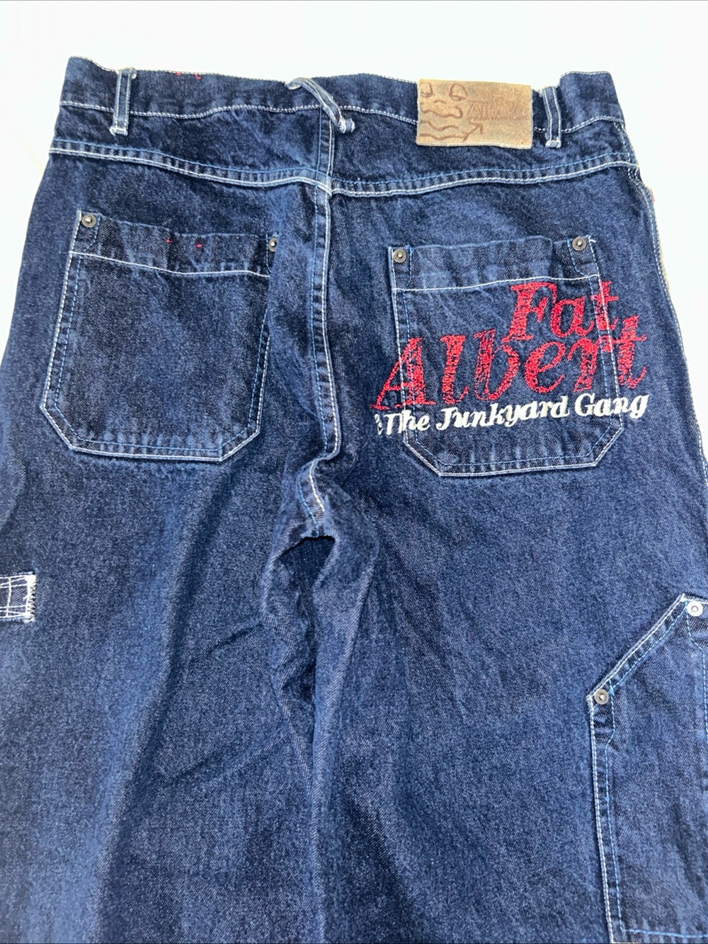 Fubu Fat Albert Jeans Mens 34x34 The Junkyard Gang Vintage
